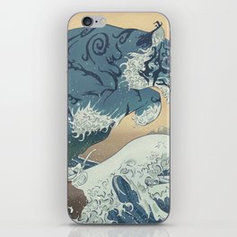 Ukiyo-e Tiger in the Waves iPhone Skin