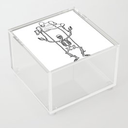 Skeleton Puppet Acrylic Box