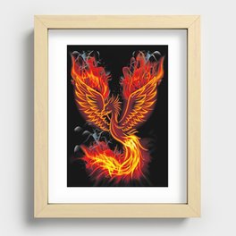 "PHOENIX BIRD" Recessed Framed Print