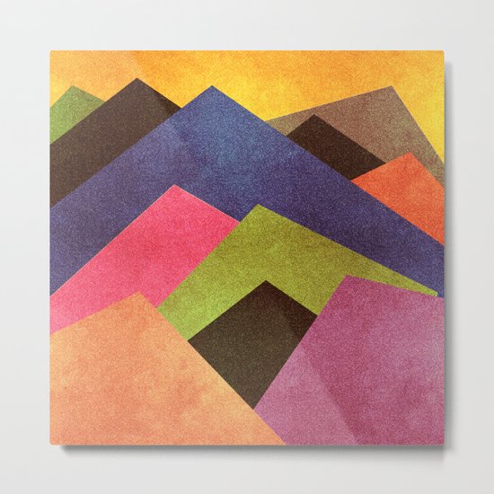 Moutains Metal Print