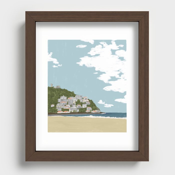 San Sebastian Recessed Framed Print