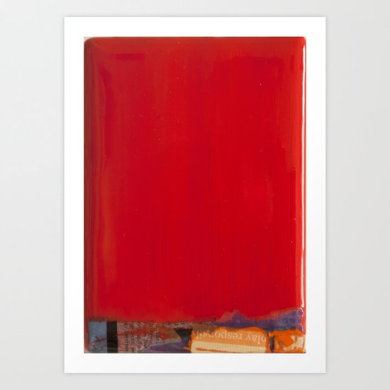 RED2 Art Print