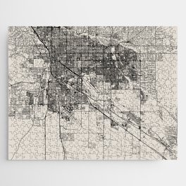 Tucson USA Map Illustration - City Map Drawing -  Jigsaw Puzzle