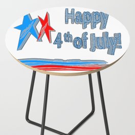 Happy 4th of July  Side Table
