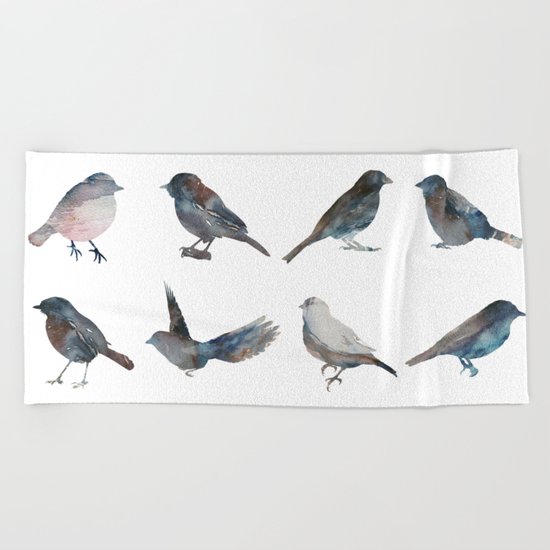 Sparrow Catalog Beach Towel