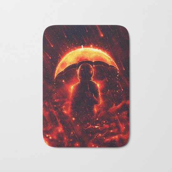 Cosmic Rain Bath Mat