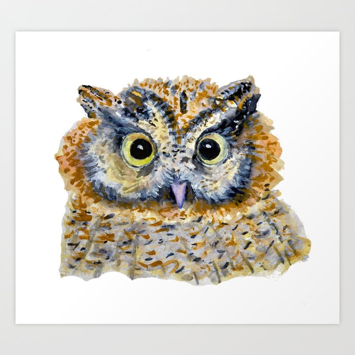 woodland creatures Owl wall hanging