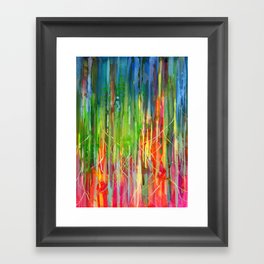 Forest Rainbow Framed Art Print