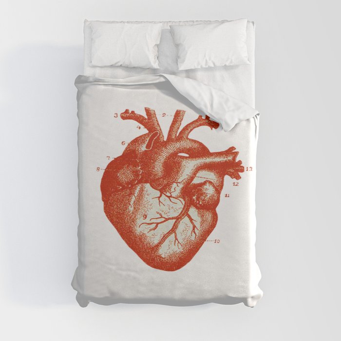 Ace of hearts Duvet Cover