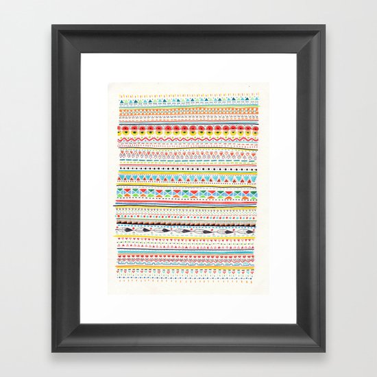 Pattern No.2 Framed Art Print