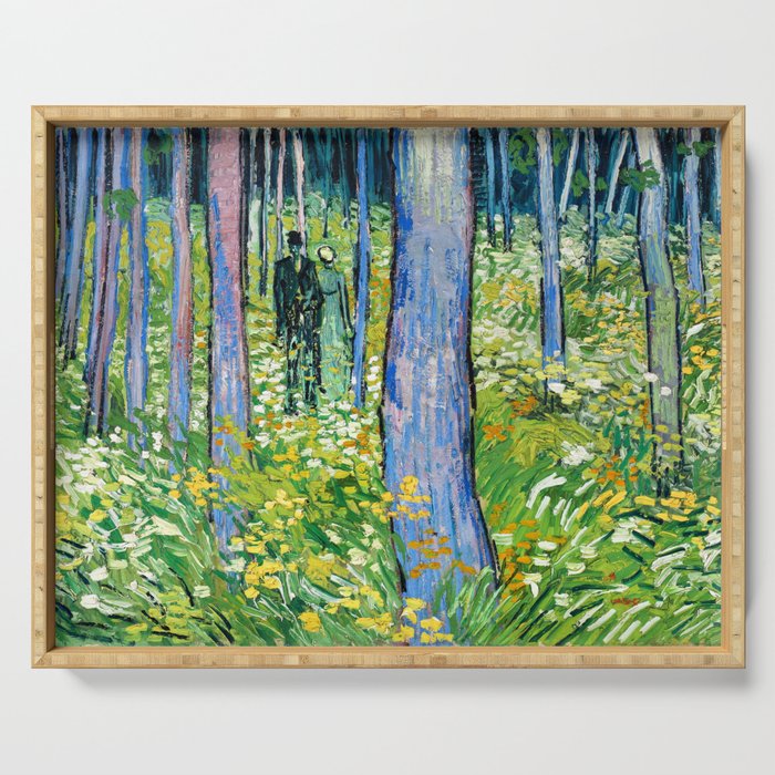vincent van gogh undergrowth with two figures