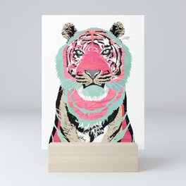 Pink Tiger Mini Art Print