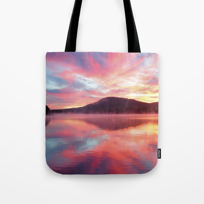 Sunrise: Fire Above and Fire Below Tote Bag