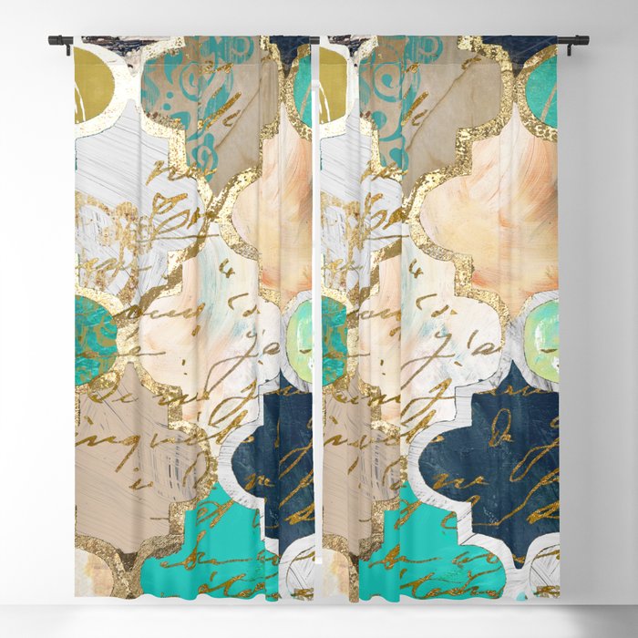 Halls of Paris III Blackout Curtain