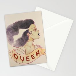 Queen Monster Stationery Cards