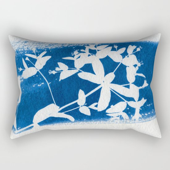 Herbal Sunprint #5 Rectangular Pillow