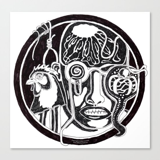 Character: F Canvas Print