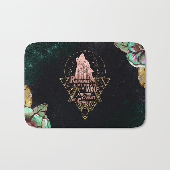 ACOWAR - You Are A Wolf Bath Mat