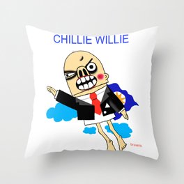 the guy who loves to fly Throw Pillow