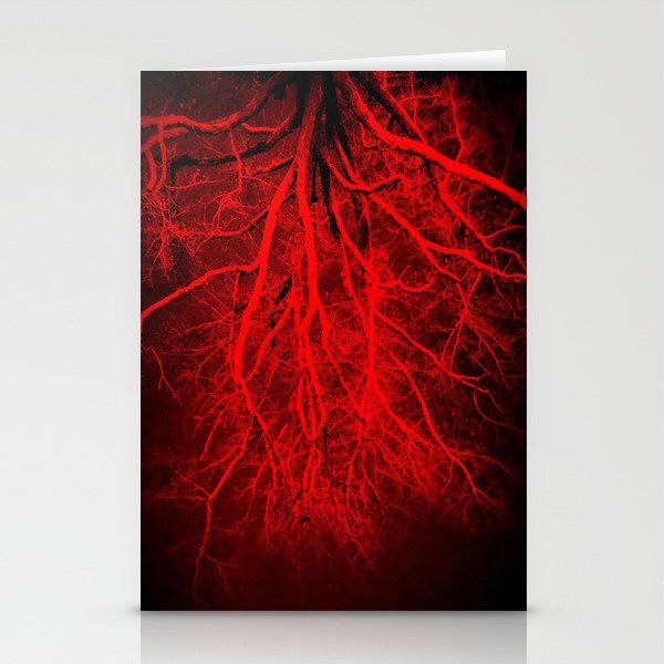 Twisted Perception Vampire Blood Red Stationery Cards