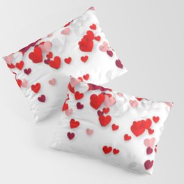 Hearts Confetti Pillow Sham