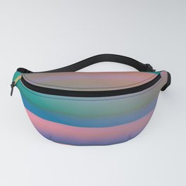 Blue pink lines Fanny Pack