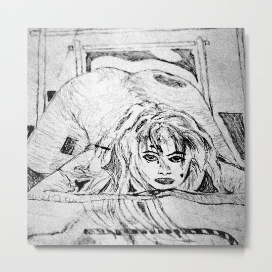 Spoon (College Art) Metal Print