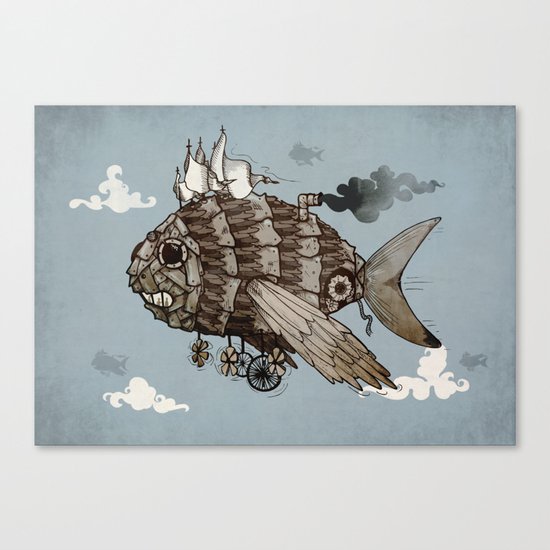 The Fleet Canvas Print