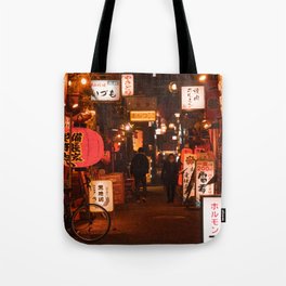 Dotonbori, Osaka alley way Tote Bag