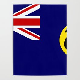 Flag of Western Australia Poster