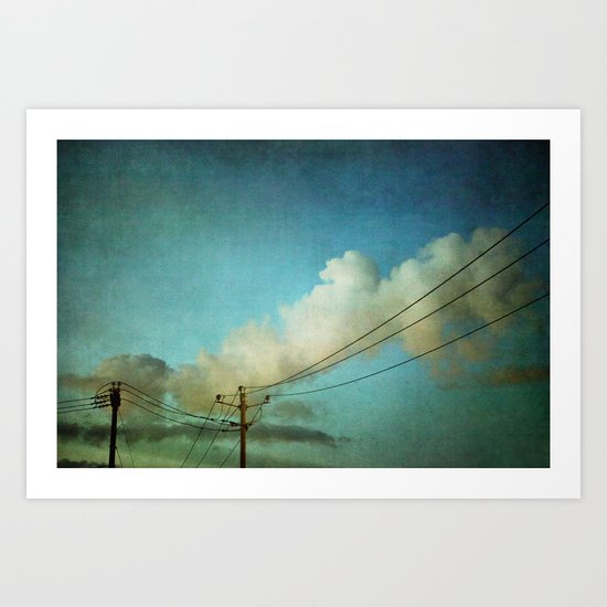 Late Evening Sky Art Print