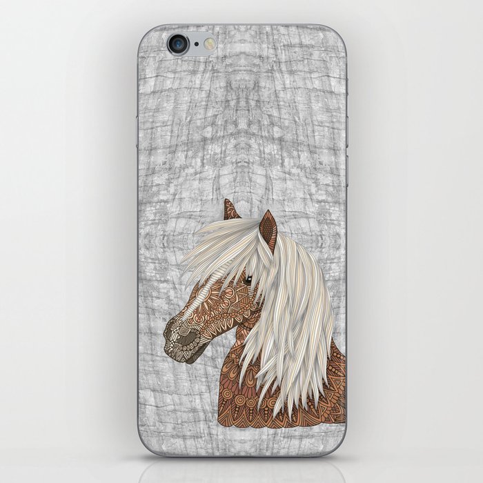 Haflinger Horse iPhone Skin