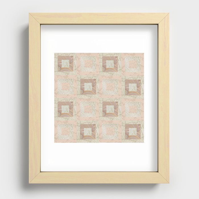Four Square Recessed Framed Print