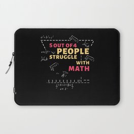 Math Funny Saying Mathematics Mathematician Laptop Sleeve