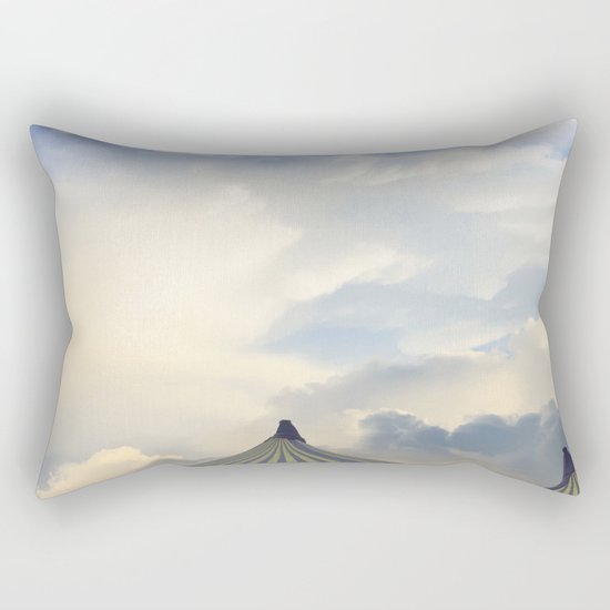 Turrets in the Clouds Rectangular Pillow