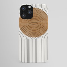 Abstract Flow / Recessed Framed  iPhone Case