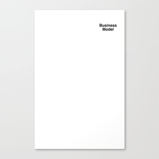 Business Model Canvas Print