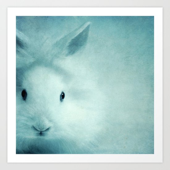 Blue Eyes III Art Print