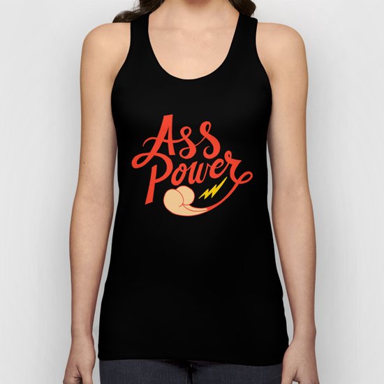 Ass Power Unisex Tank Top