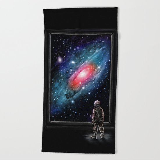 Looking Through a Masterpiece Beach Towel