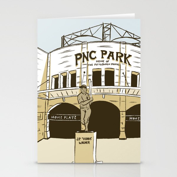 Pittsburgh Baseball Stationery Cards