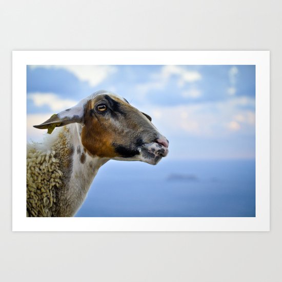 Goating Filfla Art Print