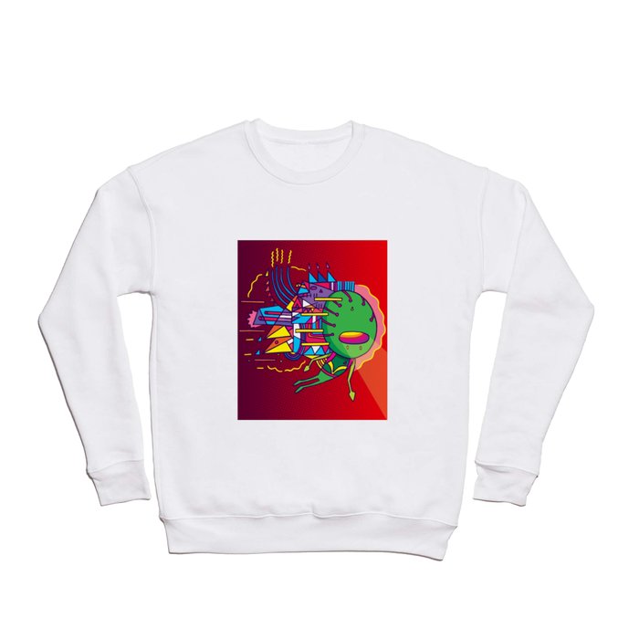 Alien Colors Crewneck Sweatshirt