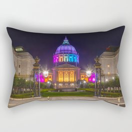 City Hall LGBTQ Rectangular Pillow