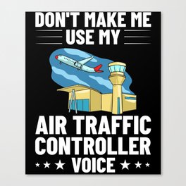 Air Traffic Controller Flight Director Tower Canvas Print
