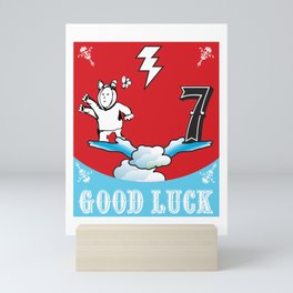 Good Luck Magic Seven Mini Art Print