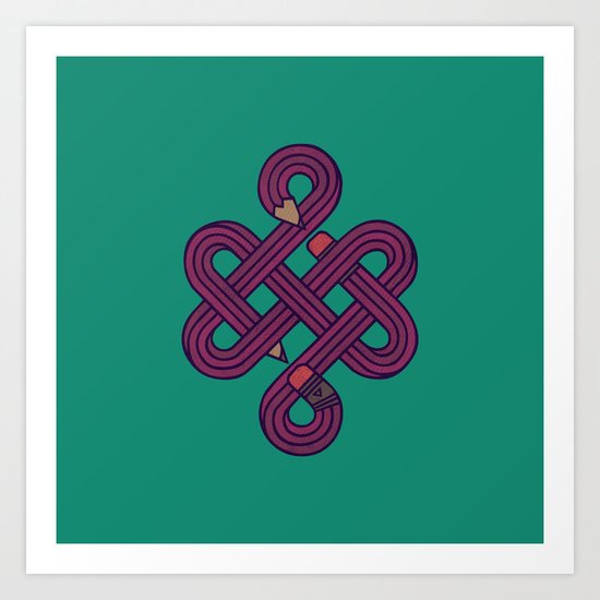 Endless Creativity Art Print