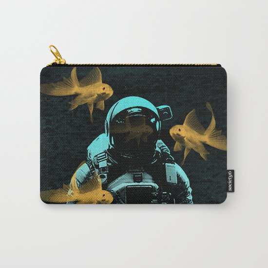 astronauts and goldfish Carry-All Pouch