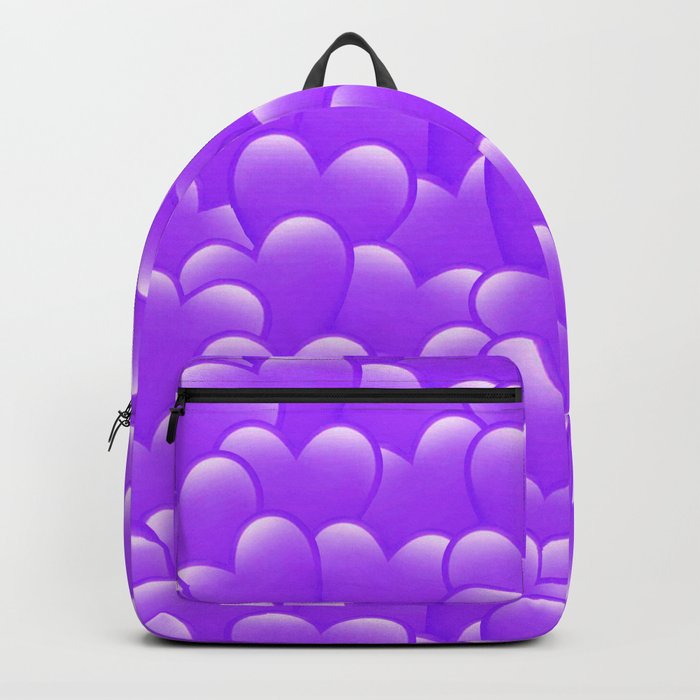 Sending Love-Purple Heart Backpack