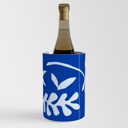 Chathams Blue Collage: Paper Cutouts Matisse Edition  Wine Chiller